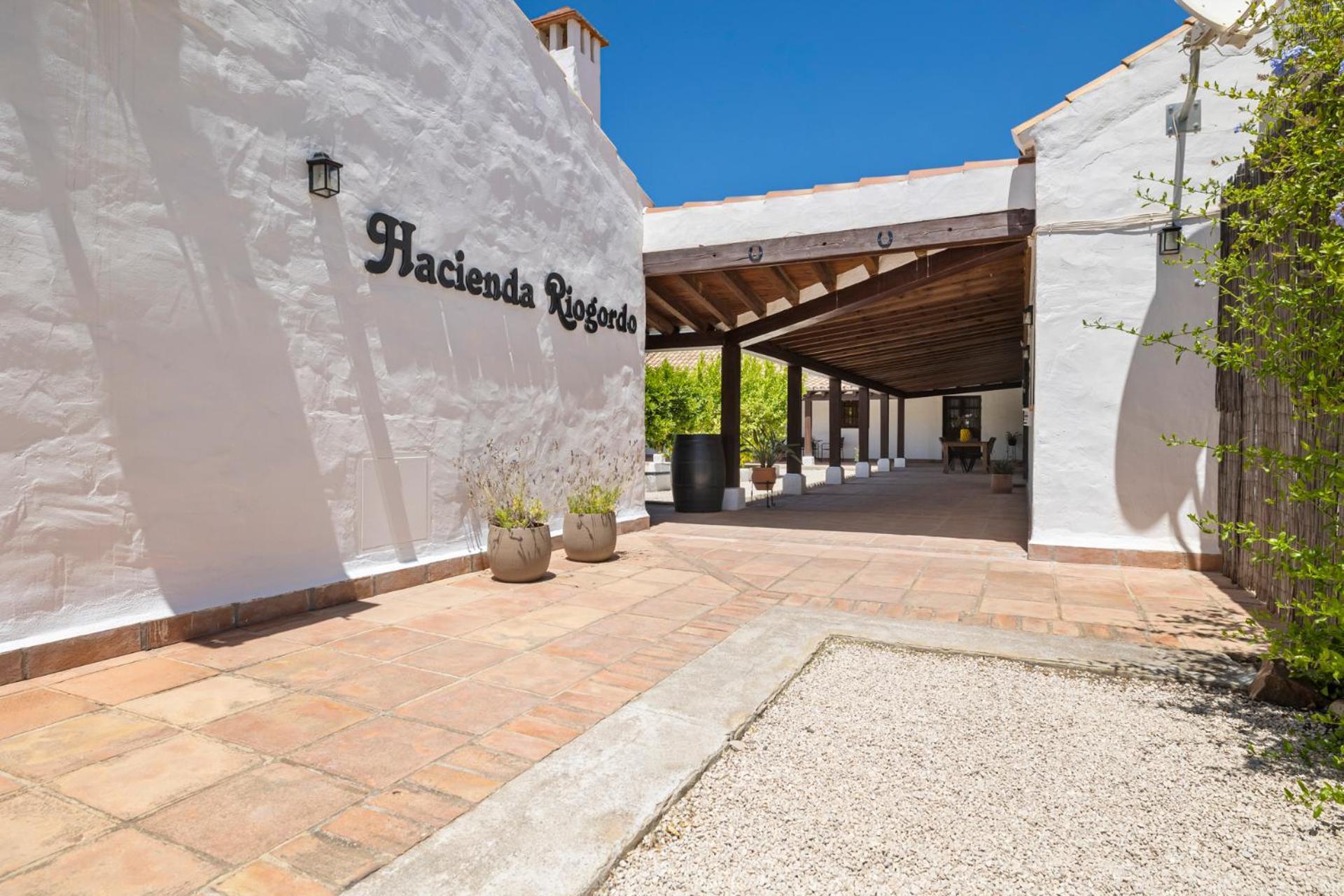 Bed and Breakfast Hacienda Ríogordo Exterior foto